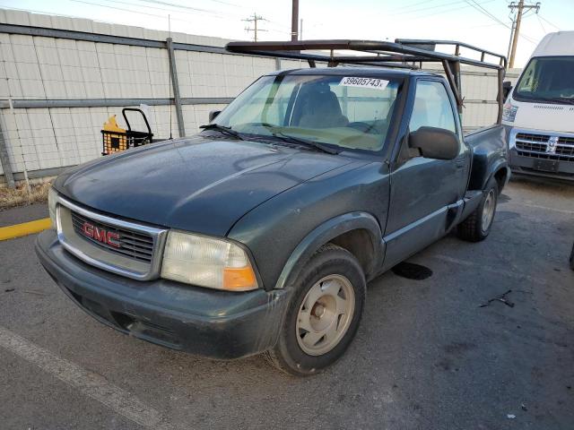 1GTCS145528185671 - 2002 GMC SONOMA GREEN photo 1