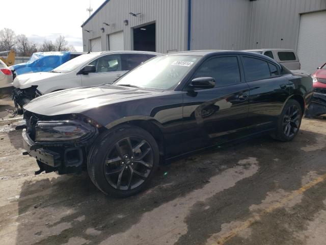 2C3CDXBG9NH110718 - 2022 DODGE CHARGER SXT BLACK photo 1