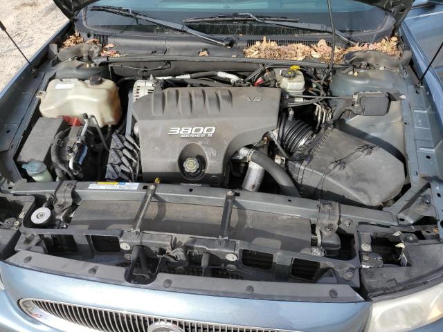 1G4HR54KX1U225386 - 2001 BUICK LESABRE LIMITED BLUE photo 11