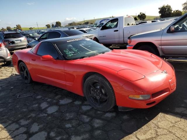 1G1YY22G215107775 - 2001 CHEVROLET CORVETTE RED photo 4