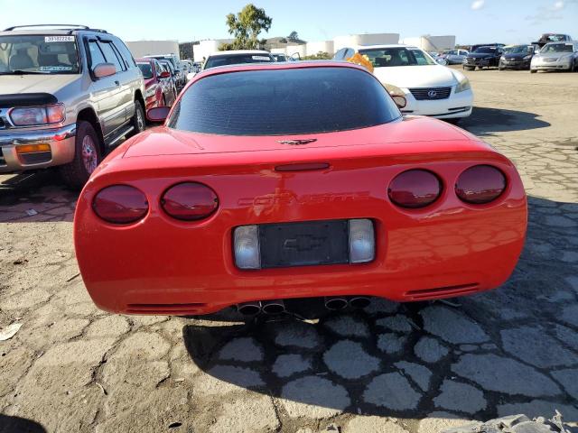 1G1YY22G215107775 - 2001 CHEVROLET CORVETTE RED photo 6