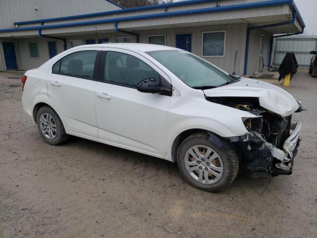 1G1JB5SH3H4167481 - 2017 CHEVROLET SONIC LS WHITE photo 4