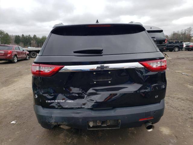 1GNEVGKW7JJ105462 - 2018 CHEVROLET TRAVERSE LT BLACK photo 6