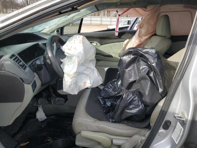 19XFB2F91CE301880 - 2012 HONDA CIVIC EXL ვერცხლისფერი ფოტო 7