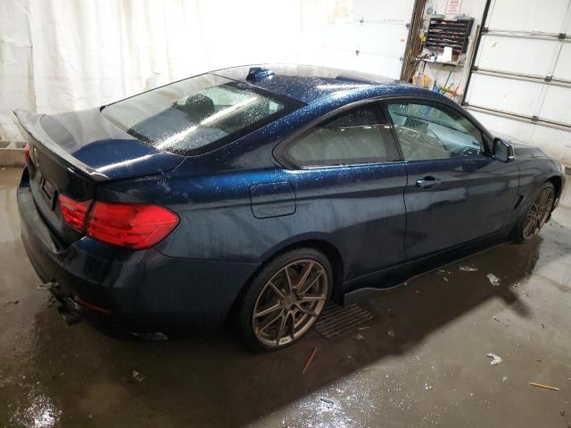 WBA3N7C53EF719730 - 2014 BMW 428 I BLUE photo 3