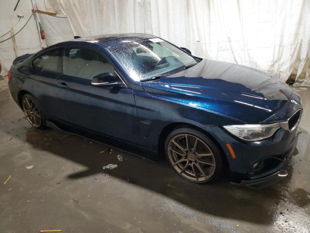 WBA3N7C53EF719730 - 2014 BMW 428 I BLUE photo 4