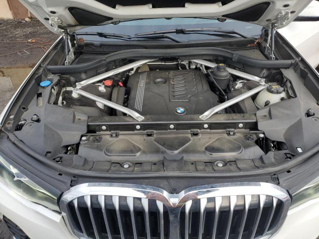 5UXCW2C58KL084180 - 2019 BMW X7 XDRIVE40I WHITE photo 12