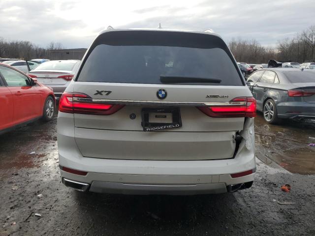 5UXCW2C58KL084180 - 2019 BMW X7 XDRIVE40I WHITE photo 6