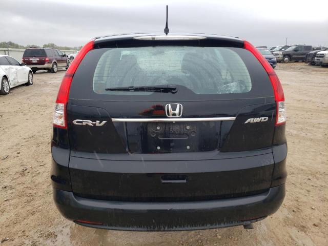 2HKRM4H31EH694872 - 2014 HONDA CR-V LX BLACK photo 6