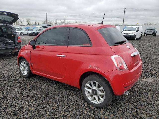 3C3CFFKR3GT191070 - 2016 FIAT 500 EASY RED photo 2