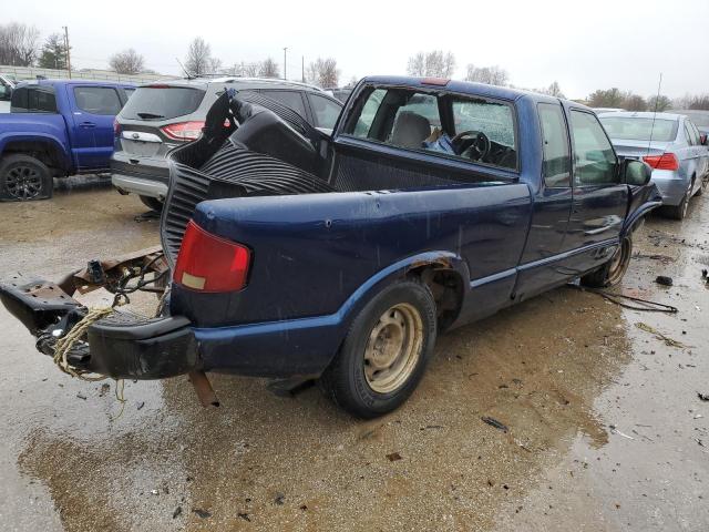 1GCCS19W328263611 - 2002 CHEVROLET S TRUCK S10 BLUE photo 3