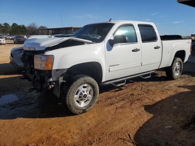 1GT120CG7EF102472 - 2014 GMC SIERRA K2500 SLE WHITE photo 1