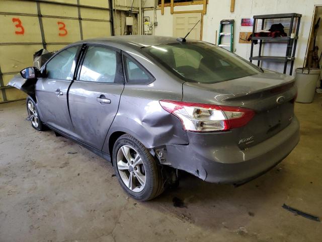 1FADP3F20EL441467 - 2014 FORD FOCUS SE GRAY photo 2