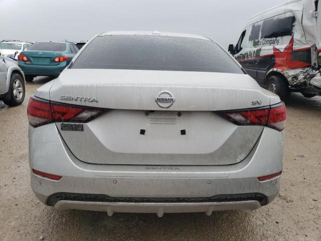 3N1AB8CV0MY206907 - 2021 NISSAN SENTRA SV SILVER photo 6