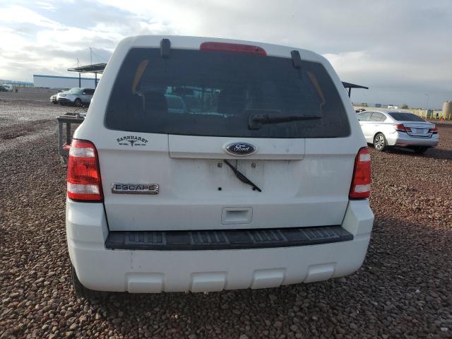 1FMCU0C75AKA63400 - 2010 FORD ESCAPE XLS WHITE photo 6