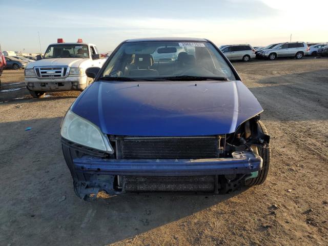 1HGEM22184L067916 - 2004 HONDA CIVIC DX V BLUE photo 5