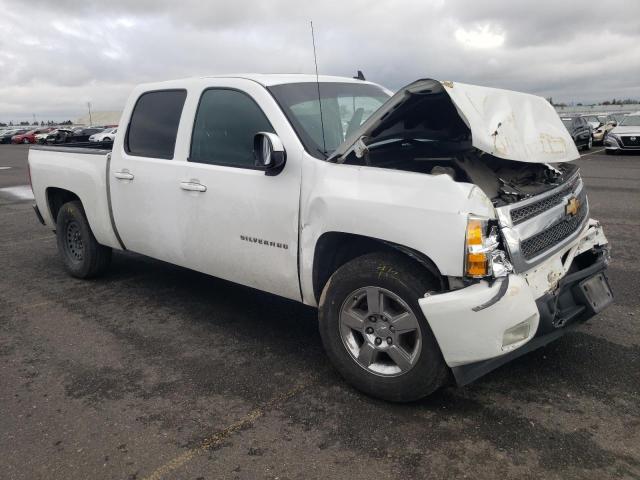 3GCPCTE0XCG179129 - 2012 CHEVROLET SILVERADO C1500 LTZ WHITE photo 4