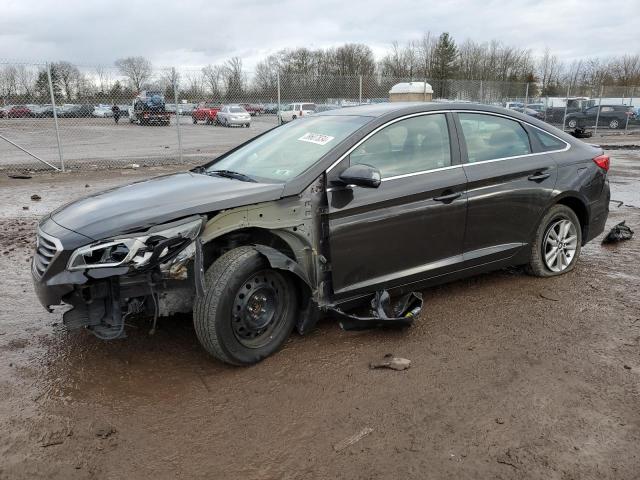 5NPE24AF3FH061588 - 2015 HYUNDAI SONATA SE CHARCOAL photo 1