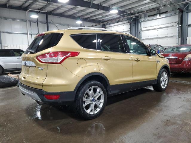 1FMCU9J98FUA78235 - 2015 FORD ESCAPE TITANIUM GOLD photo 3