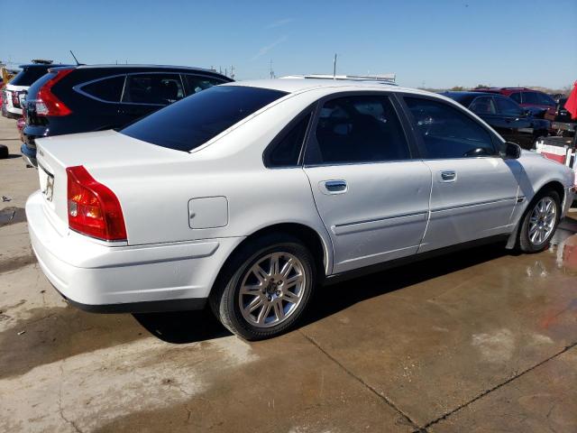 YV1TS592051410317 - 2005 VOLVO S80 2.5T WHITE photo 3