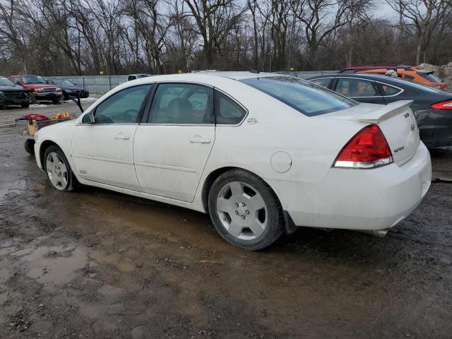 2G1WD58C079176906 - 2007 CHEVROLET IMPALA SUPER SPORT WHITE photo 2