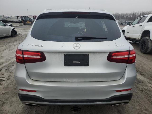 WDC0G4KB2HF178576 - 2017 MERCEDES-BENZ GLC 300 4MATIC SILVER photo 6