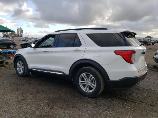 1FMSK7DH5LGD06341 - 2020 FORD EXPLORER XLT WHITE photo 2