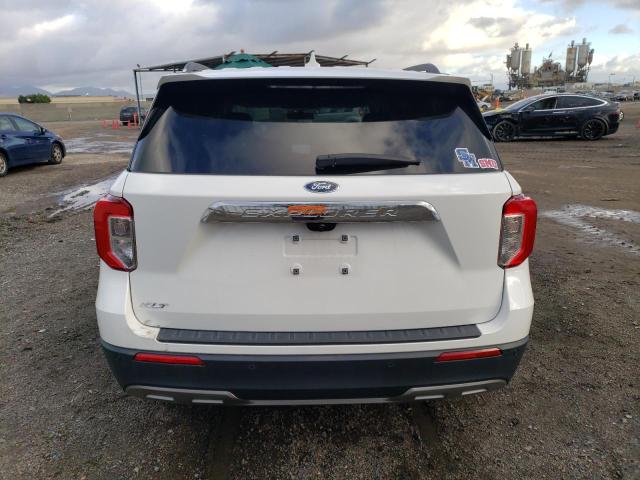 1FMSK7DH5LGD06341 - 2020 FORD EXPLORER XLT WHITE photo 6