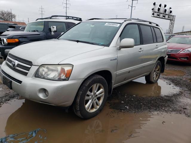 JTEEW21A370048301 - 2007 TOYOTA HIGHLANDER HYBRID SILVER photo 1