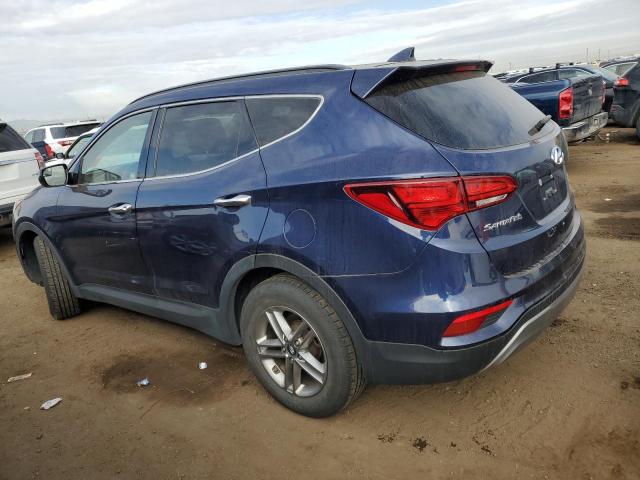 5XYZUDLB5HG497634 - 2017 HYUNDAI SANTA FE S BLUE photo 2