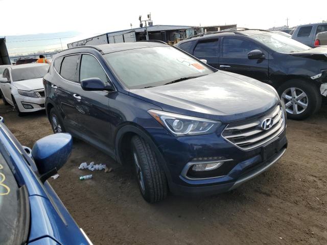 5XYZUDLB5HG497634 - 2017 HYUNDAI SANTA FE S BLUE photo 4