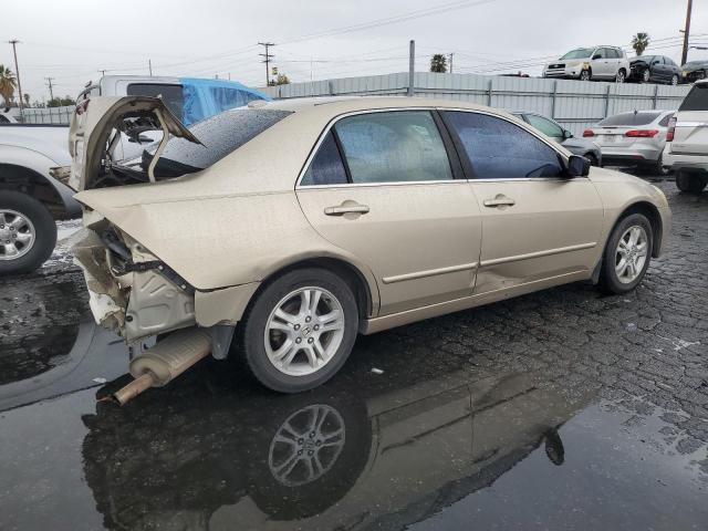 1HGCM56867A007794 - 2007 HONDA ACCORD EX GOLD photo 3