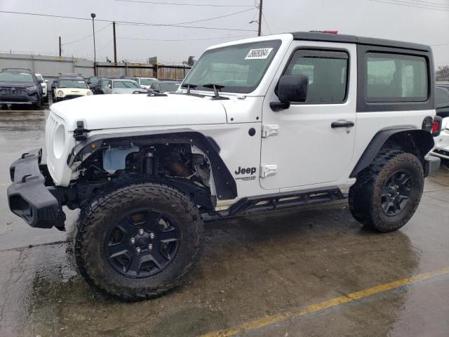 1C4GJXAG9MW791115 - 2021 JEEP WRANGLER SPORT WHITE photo 1