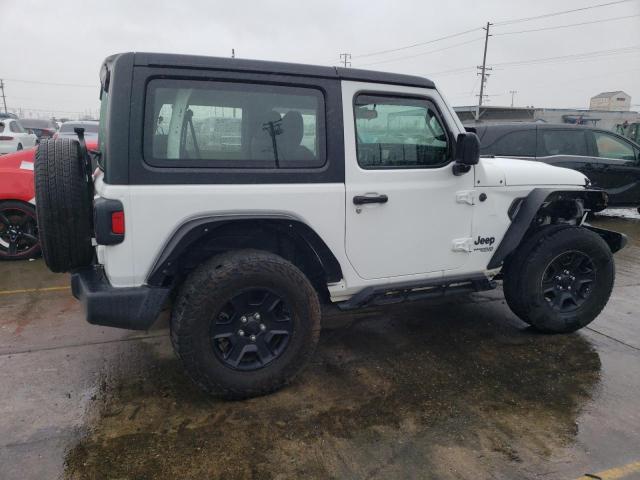 1C4GJXAG9MW791115 - 2021 JEEP WRANGLER SPORT WHITE photo 3
