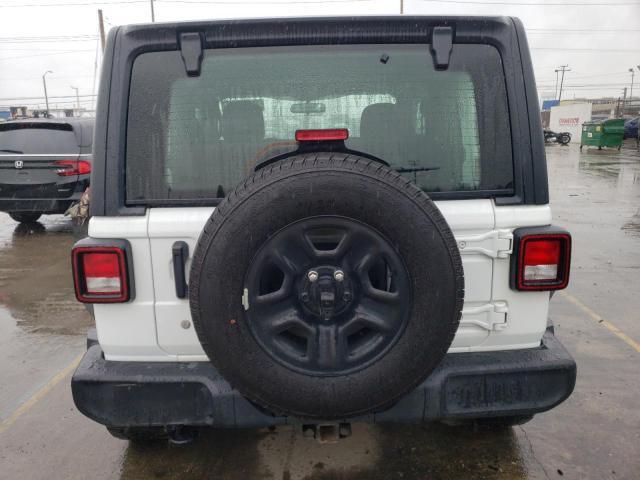 1C4GJXAG9MW791115 - 2021 JEEP WRANGLER SPORT WHITE photo 6