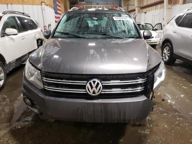 WVGBV3AX1EW537810 - 2014 VOLKSWAGEN TIGUAN S GRAY photo 5