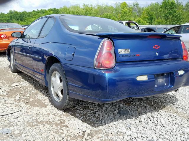 2G1WX12K449195938 - 2004 CHEVROLET MONTE CARLO SS  photo 3