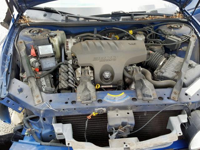 2G1WX12K449195938 - 2004 CHEVROLET MONTE CARLO SS  ფოტო 7