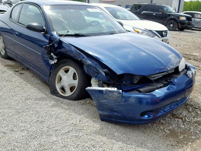 2G1WX12K449195938 - 2004 CHEVROLET MONTE CARLO SS  ფოტო 9