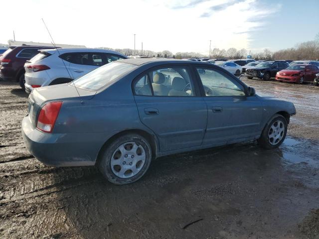 KMHDN45D23U582715 - 2003 HYUNDAI ELANTRA GLS BLUE photo 3