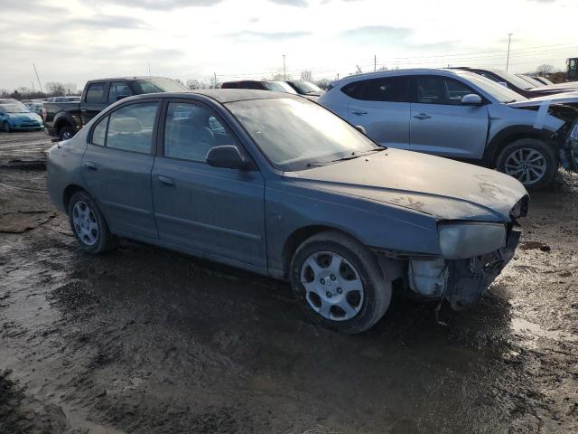 KMHDN45D23U582715 - 2003 HYUNDAI ELANTRA GLS BLUE photo 4