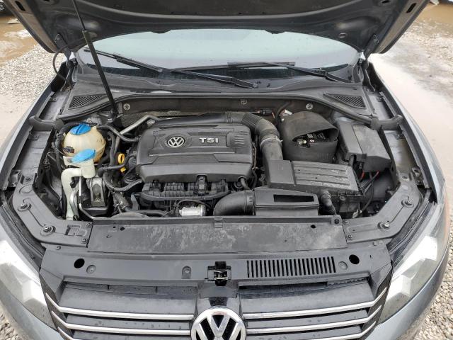 1VWAT7A30FC017222 - 2015 VOLKSWAGEN PASSAT S GRAY photo 11