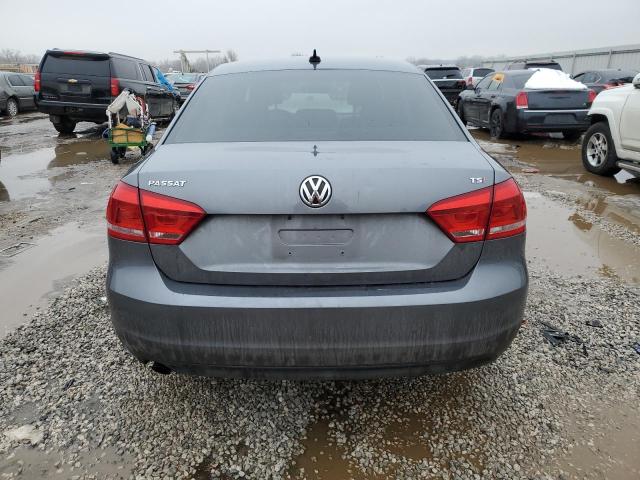 1VWAT7A30FC017222 - 2015 VOLKSWAGEN PASSAT S GRAY photo 6