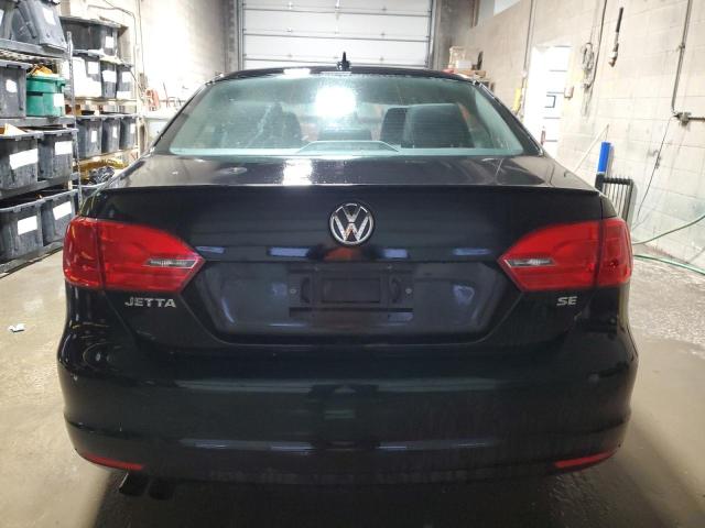 3VWB07AJ2EM423639 - 2014 VOLKSWAGEN JETTA SE BLACK photo 6