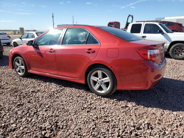 4T1BF1FKXCU573390 - 2012 TOYOTA CAMRY BASE RED photo 2