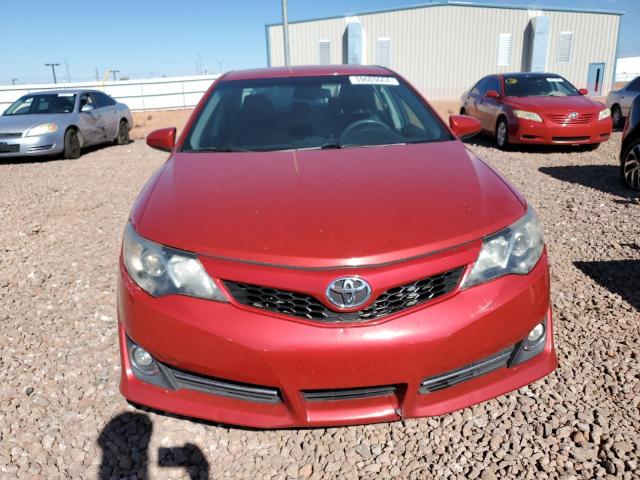 4T1BF1FKXCU573390 - 2012 TOYOTA CAMRY BASE RED photo 5