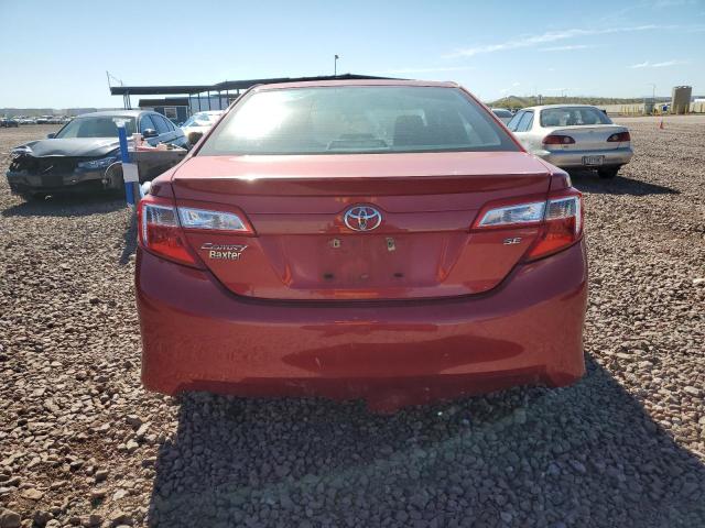 4T1BF1FKXCU573390 - 2012 TOYOTA CAMRY BASE RED photo 6