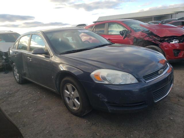 2G1WT58N981348578 - 2008 CHEVROLET IMPALA LT BLUE photo 4