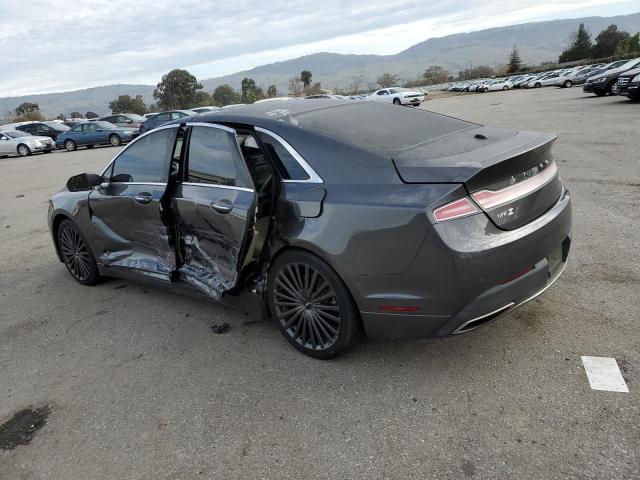 3LN6L5E99JR609641 - 2018 LINCOLN MKZ RESERVE GRAY photo 2