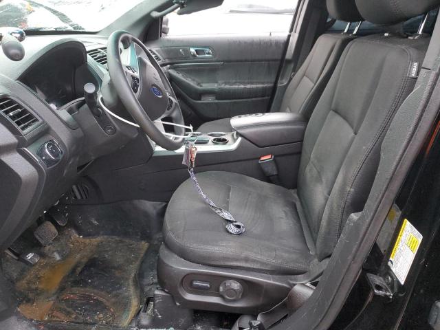 1FM5K8AT0FGC66816 - 2015 FORD EXPLORER POLICE INTERCEPTOR შავი ფოტო 7